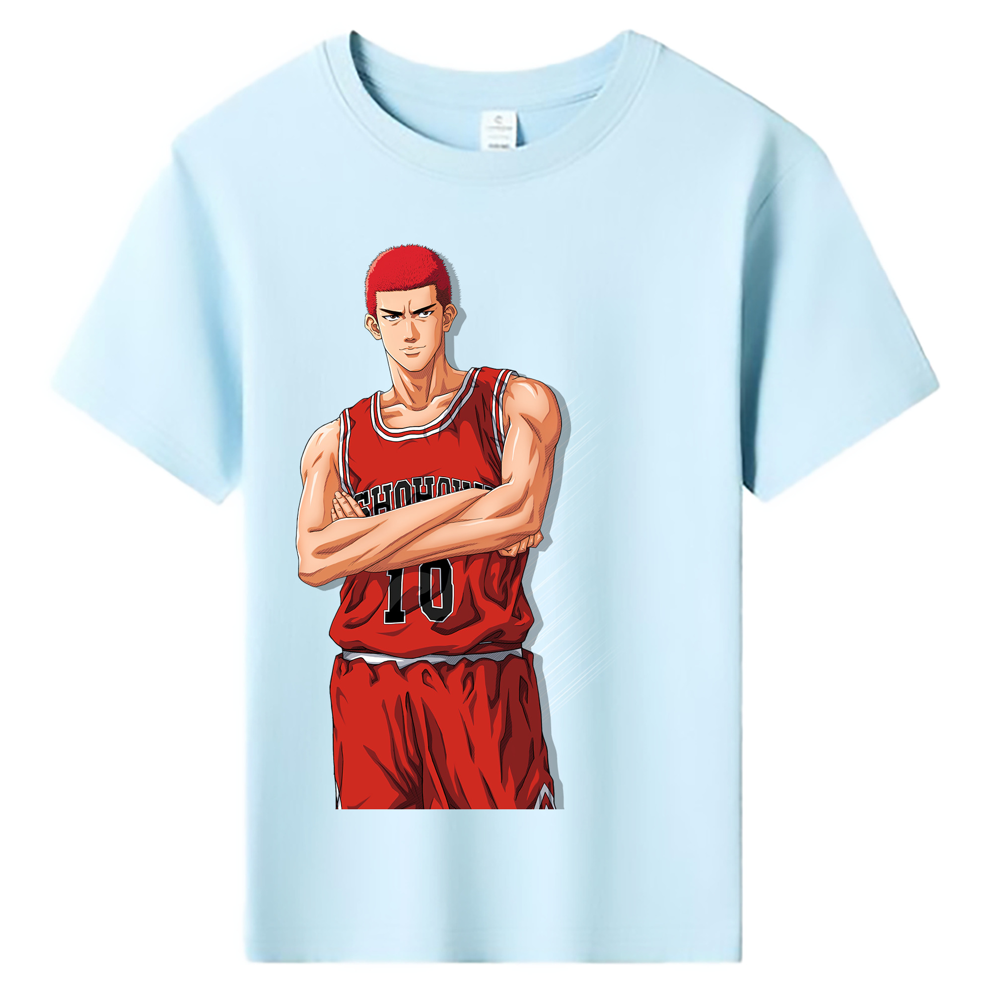 （画像用） SLAM DUNK／スラムダンク 綿100％キッズTシャツ（フロントプリント）